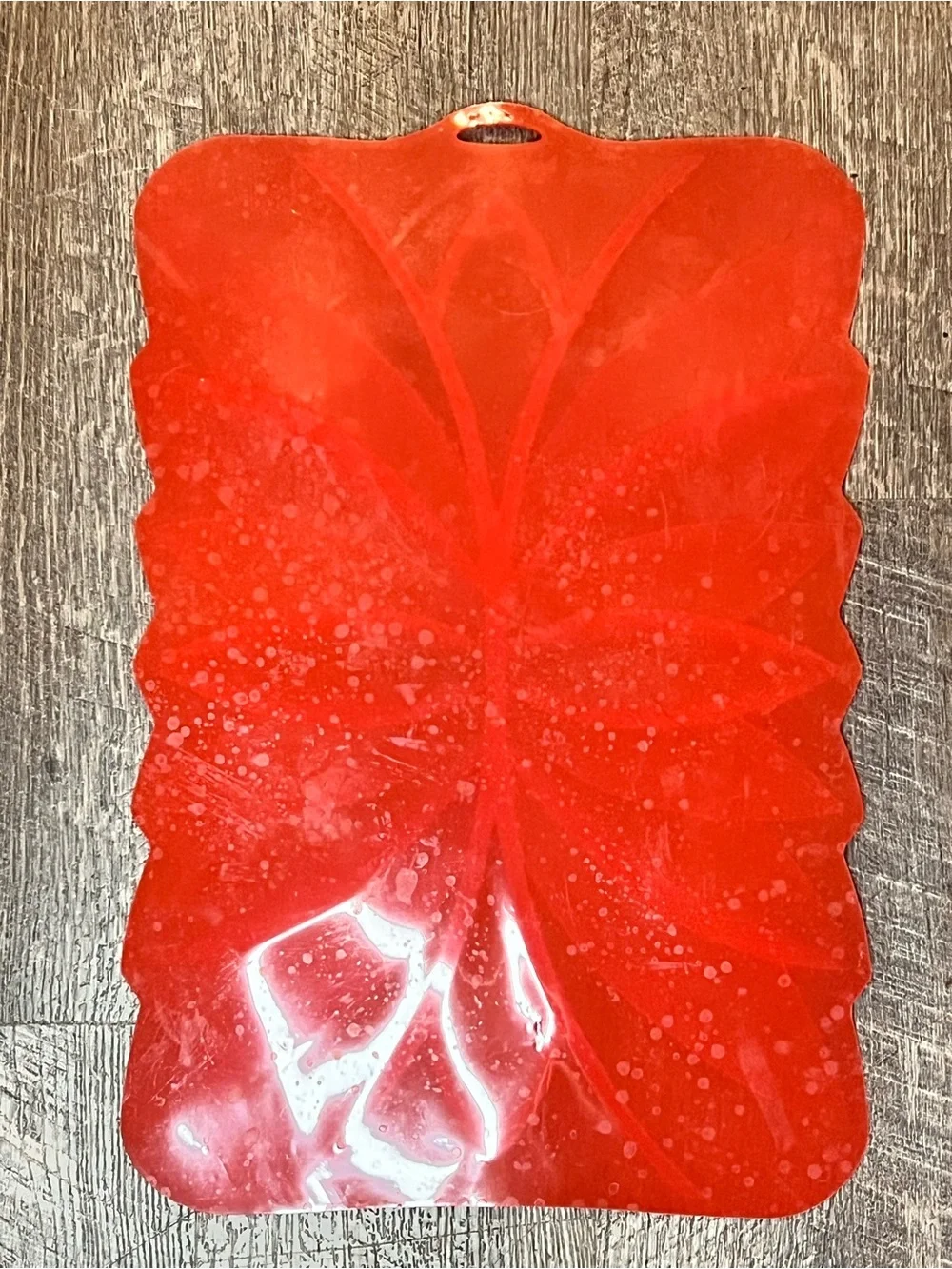Pampered Chef Red Silicone 9x13 Casserole Pan Cover Reusable Lid